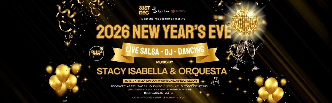 Cigar Bar NYE 2026 MP Ticket Header